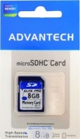 Adventech 8GB Class10 micro SD Card with SD Adapter Photo