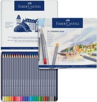 Faber Castell Faber-castell Pencil Col. Goldfaber Aqua Tin Of 24 Photo