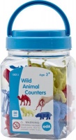 EDX Education Wild Animal Counters with Tweezers Photo