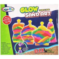 Color Day DIY Glow Sand Art Room Decor with 4 Bottles Photo