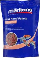 Marltons Koi and Pond Pellets for Pond Fish - Large: 4mm Photo