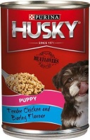Husky Puppy - Tender Chicken and Barley Flavour Tinned Dog Food Photo