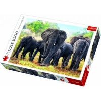 Trefl African Elephants Puzzle Photo