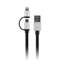 Mercedes - 2" 1 Charging Cable Lightning And Micro Usb Connector Photo