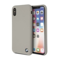 BMW - Silicone Hard Case iPhone X / XS Taupe Photo