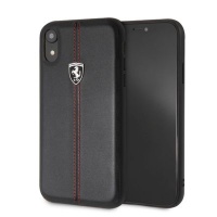 Ferrari - Hardcase Contrasted Stripe iPhone XR Black Photo