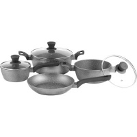 Legend Granite Chef Stainless Steel Cookware Set Photo