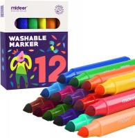 Mideer Markers Washable 12 Colours Photo