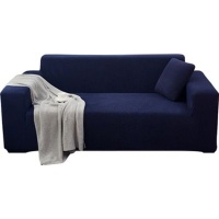 Maisonware Stretch 3 Seater Couch Cover - Blue Photo
