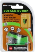 Bostitch Lockerbuddy Mini Stapler with Magnetic Base - Supplied Colour May Vary Photo