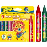 Bantex @School Super Jumbo Colouring Wax Crayons Photo