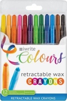 iwrite Colours Retractable Wax Crayons Photo