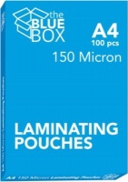 Blue Box A4 Laminating Pouches - 150 Micron Photo