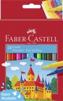 Faber Castell Faber-Castell Castle Fibre Tip Pens - in Cardboard Wallet Photo