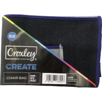 Croxley Create Denim Chair Bag with Pocket Photo