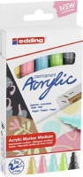Edding 5100 Permanent Acrylic Markers - Pastel Medium Photo