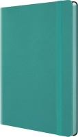 Bantex A5 PU Flexicover Lined Journal Notebook - Turquoise Photo