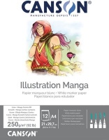 Canson A4 Illustration Manga Pad - 250gsm Photo