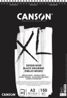 Canson A3 XL Dessin Noir Drawing Spiral Pad - 150gsm Photo