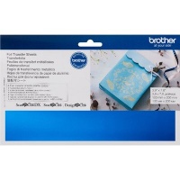 Brother ScanNCut Foil Transfer Sheets - Blue - Use with Foil Transfer Starter Kit Photo