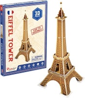 Cubic Fun CubicFun France: Eiffel Tower 3D Puzzle Photo