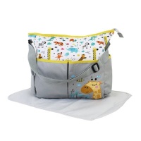 Eco Multi-Pocket Diaper Tote Bag Photo