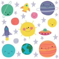 Stickit Designs Space Wall Stickers Photo