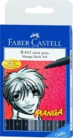 Faber Castell Faber-castell Pitt Artist Pen Brush Mangax8 Photo