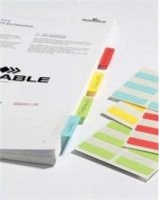 Durable Quick Tab Duo Double-Sided Printable Index Tabs Photo