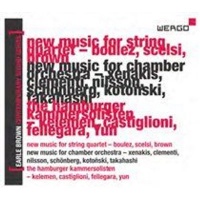 Wergo New Music for String Quartet: Boulez Scelsi Brown/... Photo