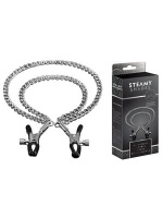 Steamy Shades Adjustable Double Chain Nipple Clamps Photo