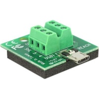 DeLOCK 65597 Adapter Micro USB Male > Terminal Block 6 Pin Photo