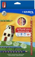 Lyra Groove Slim Coloured Pencils Photo