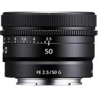Sony FE 50 mm F2.5 G MILC Wide lens Black F2.5 E-mount 68x45 174 g Photo