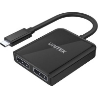 UNITEK USB-C to Dual DisplayPort Adapter Photo