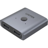 UNITEK 4K Aluminum HDMI Switch 2:1 Bi-Directional Photo