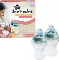 Tommee Tippee Closer to Nature 260ml Silicone Baby Bottle Photo