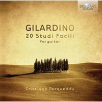 Brilliant Classics Gilardino: 20 Studi Facili for Guitar Photo