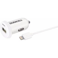 Duracell Single USB Car Charger with Lightning Cable Photo