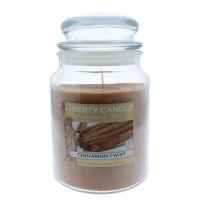 Liberty Candles Homestead Collection Scented Candle - Cinnamon Twist - Parallel Import Home Theatre System Photo