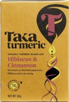 Taka Health Taka Turmeric Organic Hibiscus Cinnamon Teabags Photo