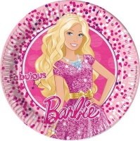 Procos Barbie Magic - 8 Paper Plates Photo