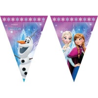 Procos Disney Frozen Northern Lights - Triangle Flag Banner Photo