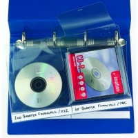 Bantex B2076 CD/DVD Filing Pockets for Most Ringer Binders Photo
