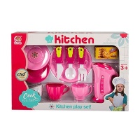 Classic Books Kitchen Play Set Coffee & Cake Set with Kettle Photo