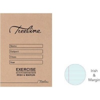 Treeline Irish and Margin Exercise Book Photo
