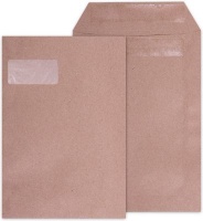 Leo C4 Self Seal with Window - Open Short Side Envelopes Photo