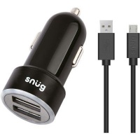 Snug Car Juice 3.4A 2-Port Car Charger With Micro USB Cable Photo