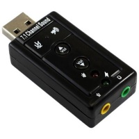 Baobab 7.1 USB Sound card With Headphone & Microphone Jack Photo