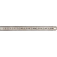 Dala Stainless Steel Ruler - 0.7mm Thick Photo